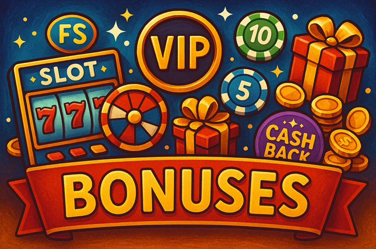 Какие бонусы бывают в казино: от фриспинов до VIP-программ